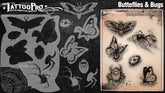 Airbrush Tattoo Pro Butterflies and Bugs